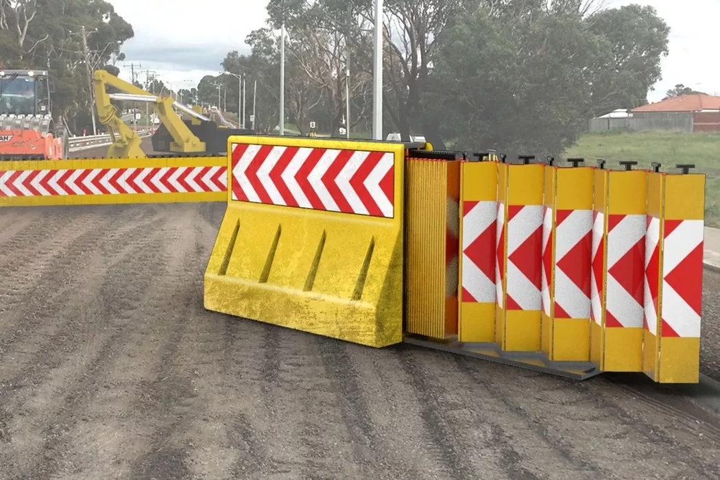 专为道路维护设计的易拉护栏