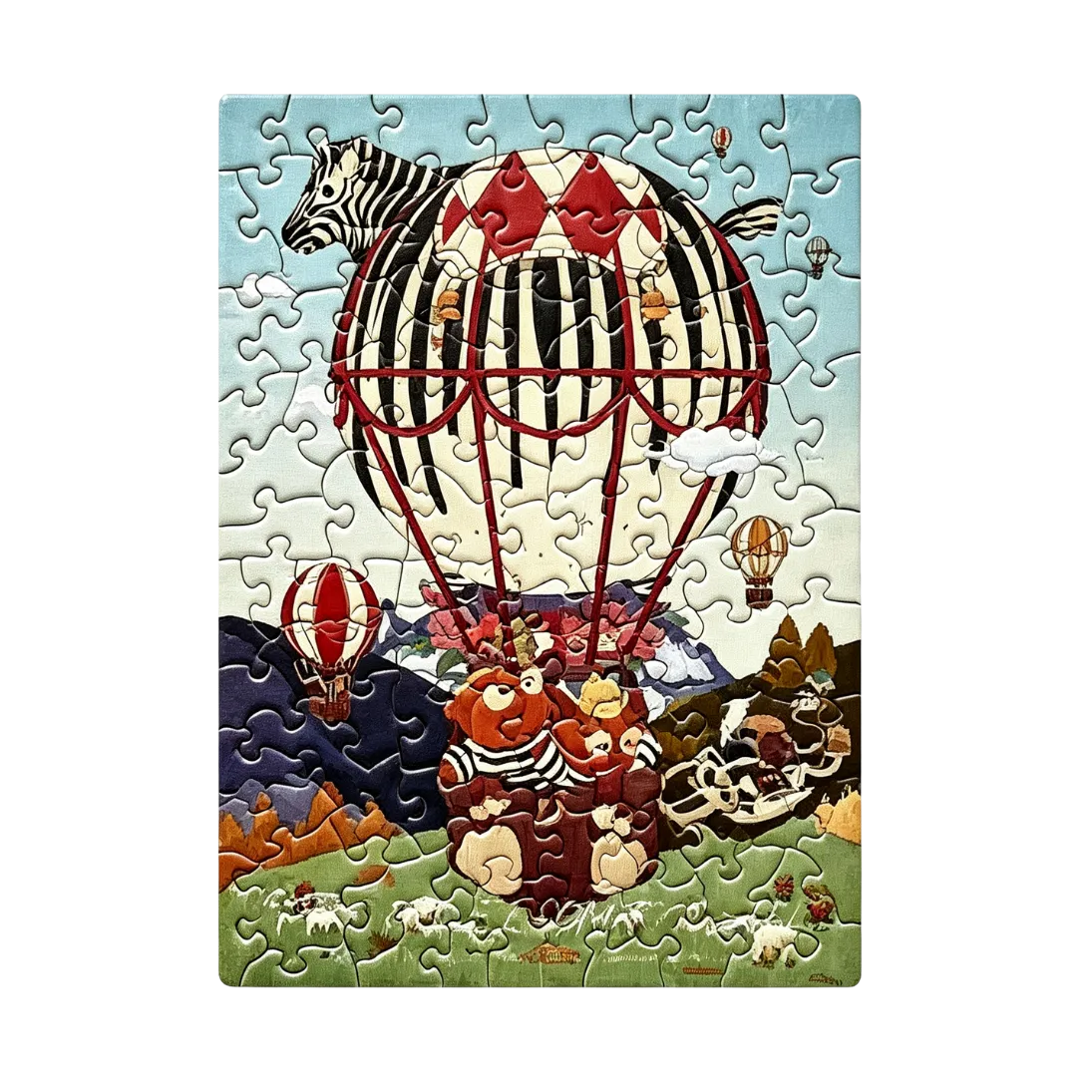 Freedom Journey of Zebras Puzz