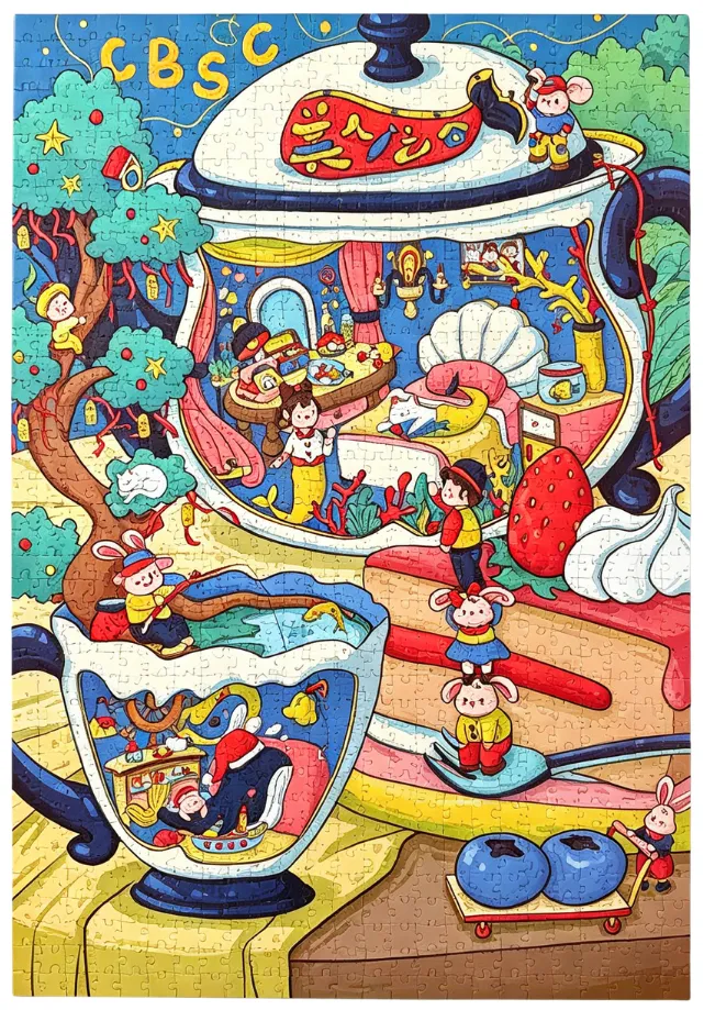 Home of Mermaid Puzzle 1000 pi