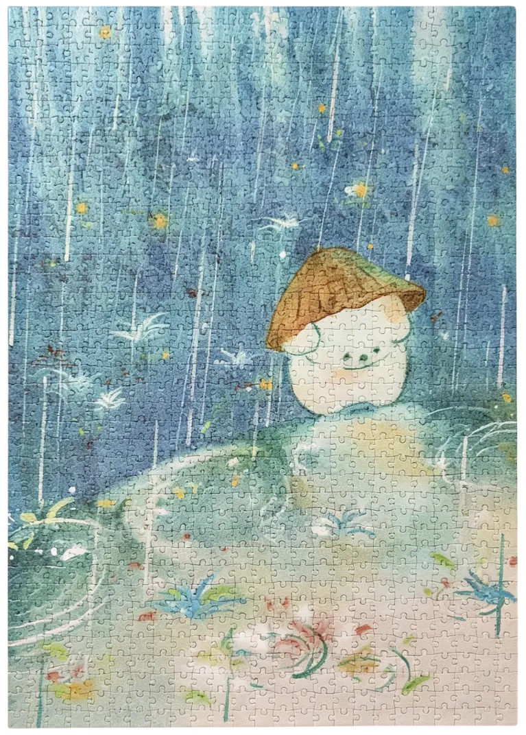Rain Falls and Flowers Bloom P