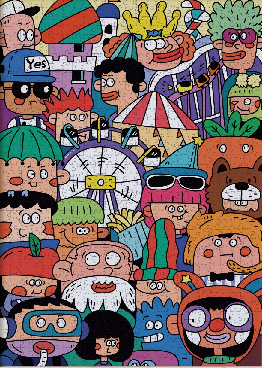 Wonderful Amusement Park Puzzl
