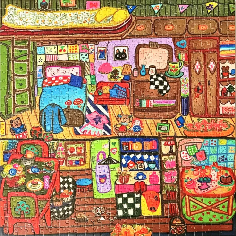 Childhood Fun Cabin Puzzle 100