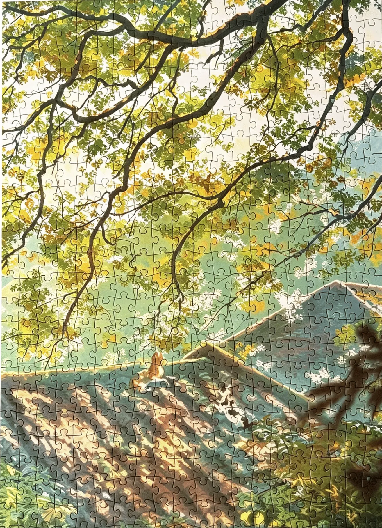 Autumn Day Conversation Puzzle