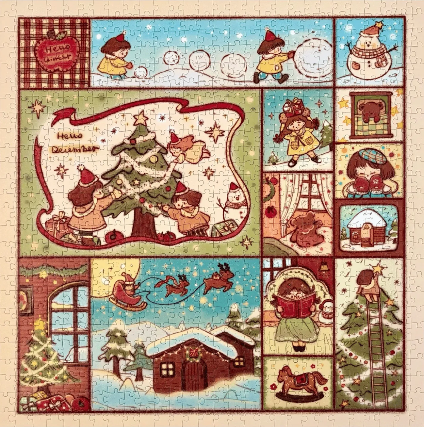 Christmas Reverie Puzzle 728 p