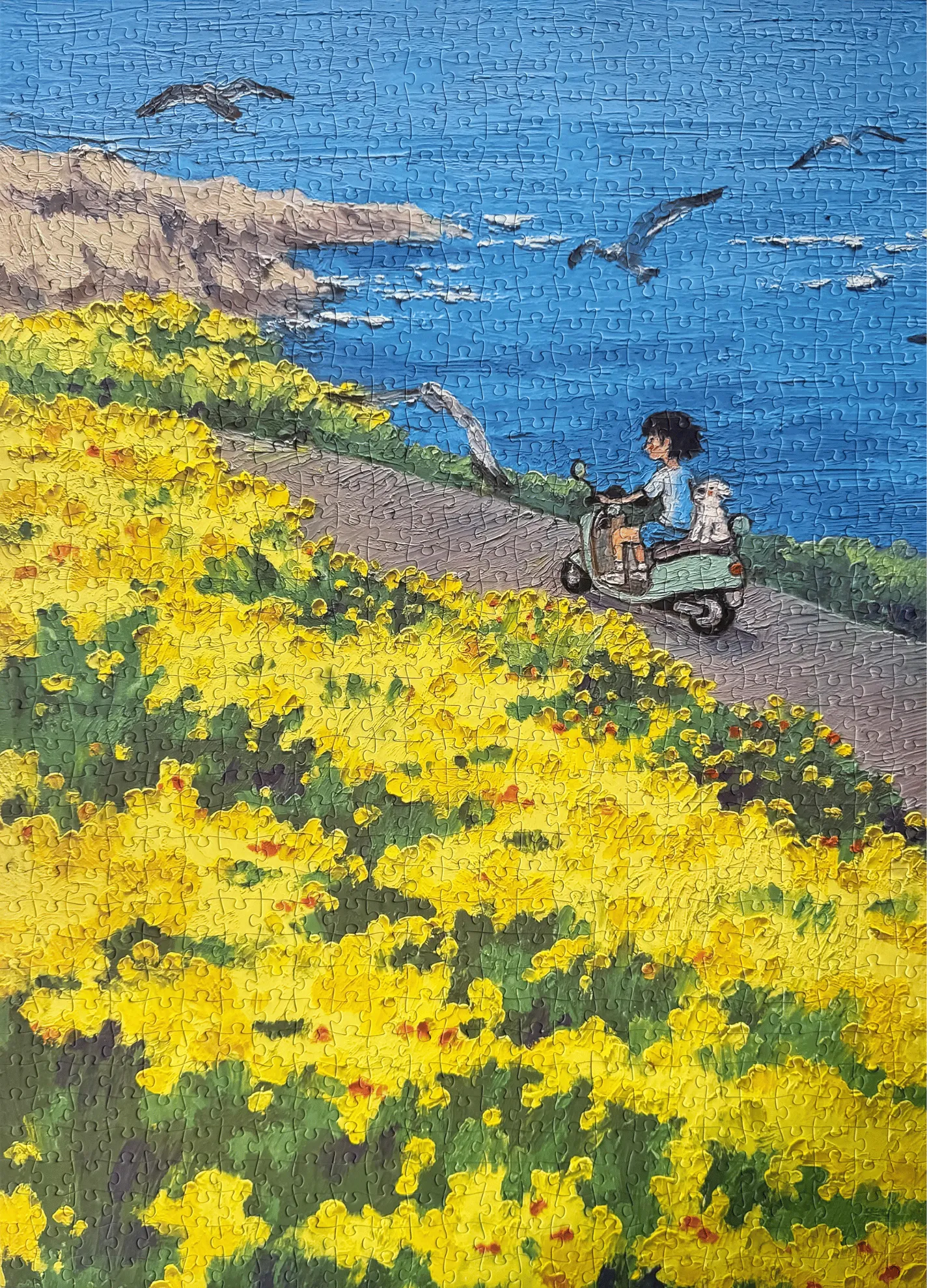 Little yellow flowers by the s