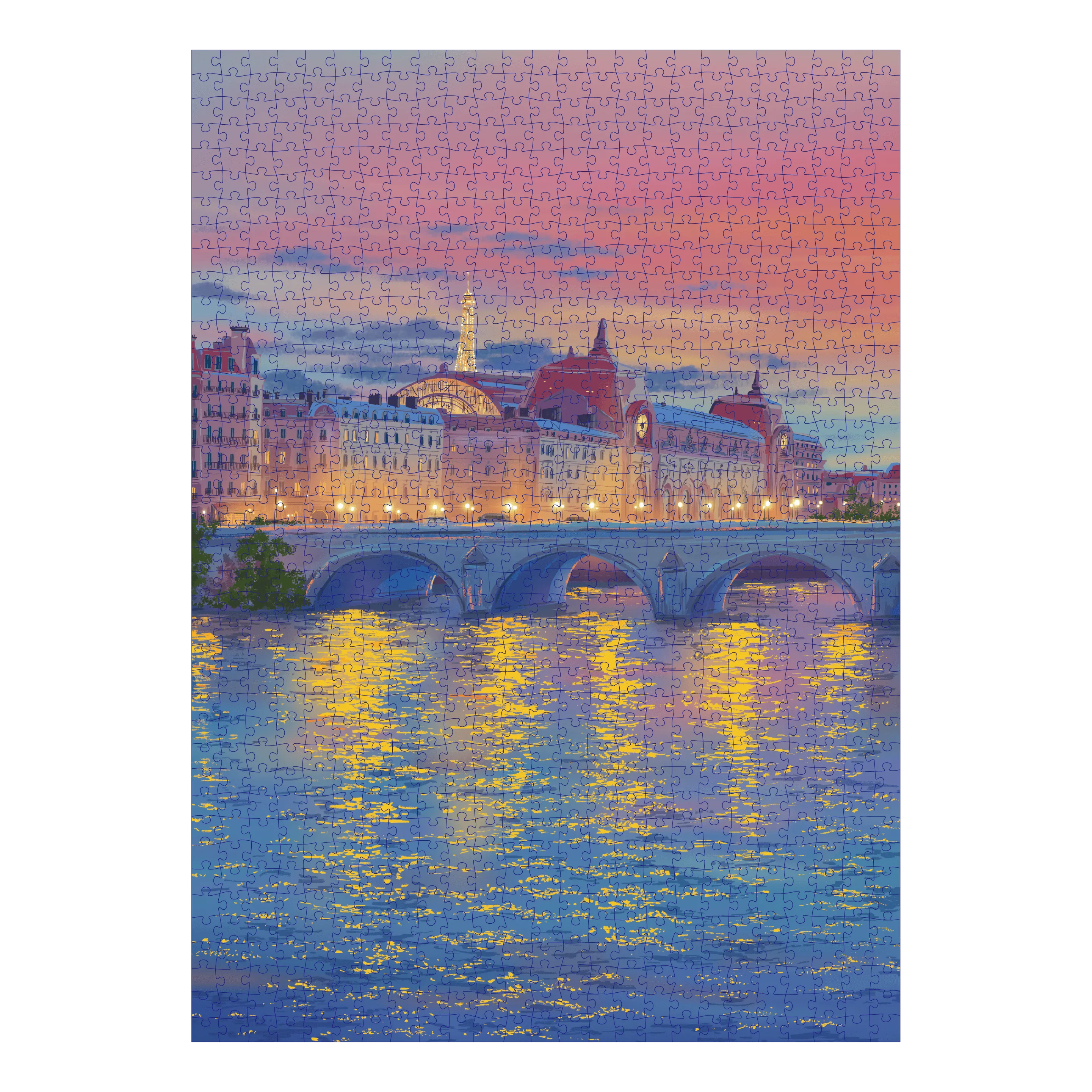 Dreamy Seine River Puzzle 1000