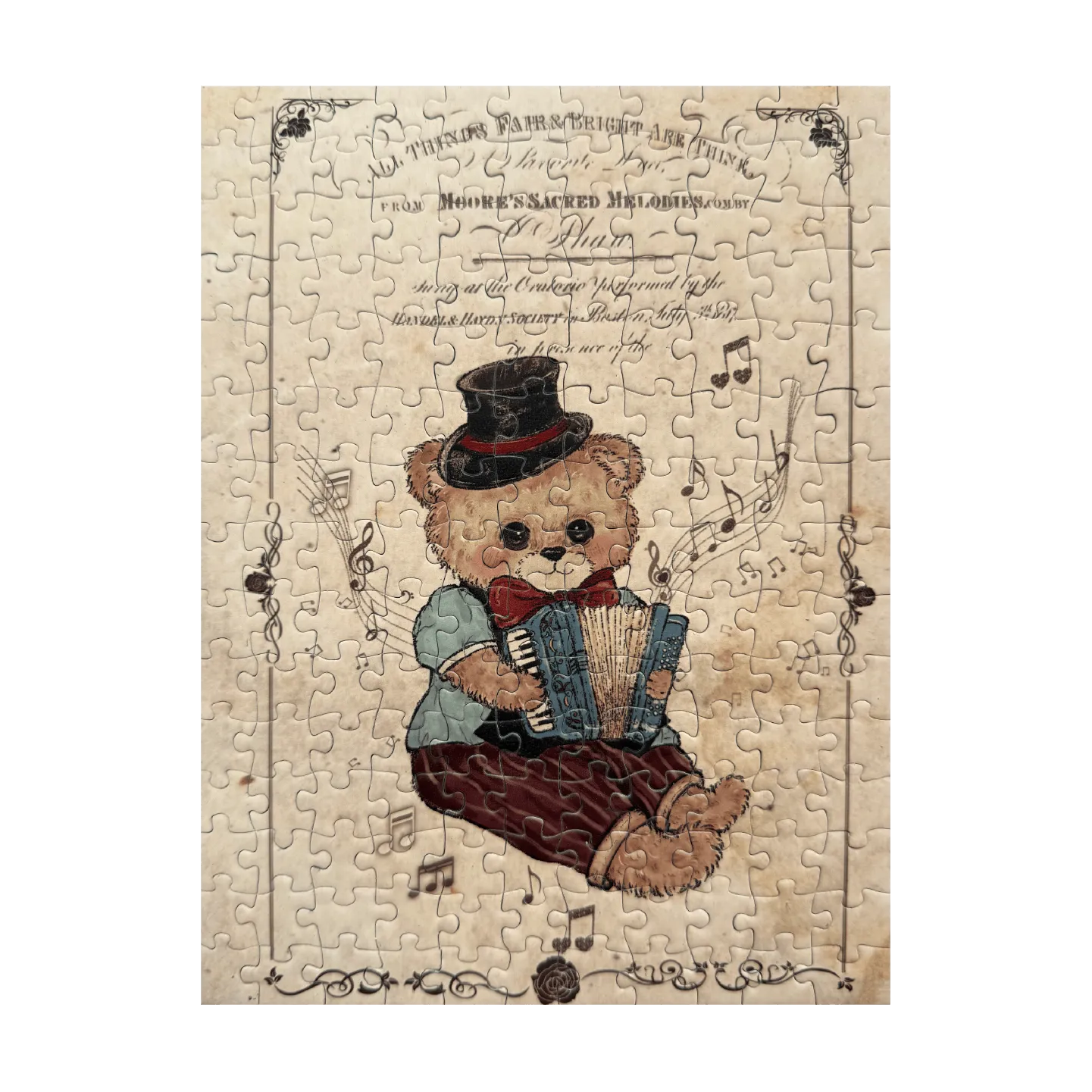 Organist Puzzle 165 piece Blue