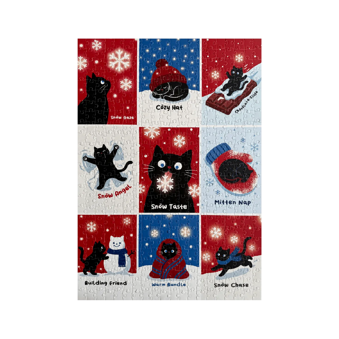 Winter Whiskers Puzzle 500 pie