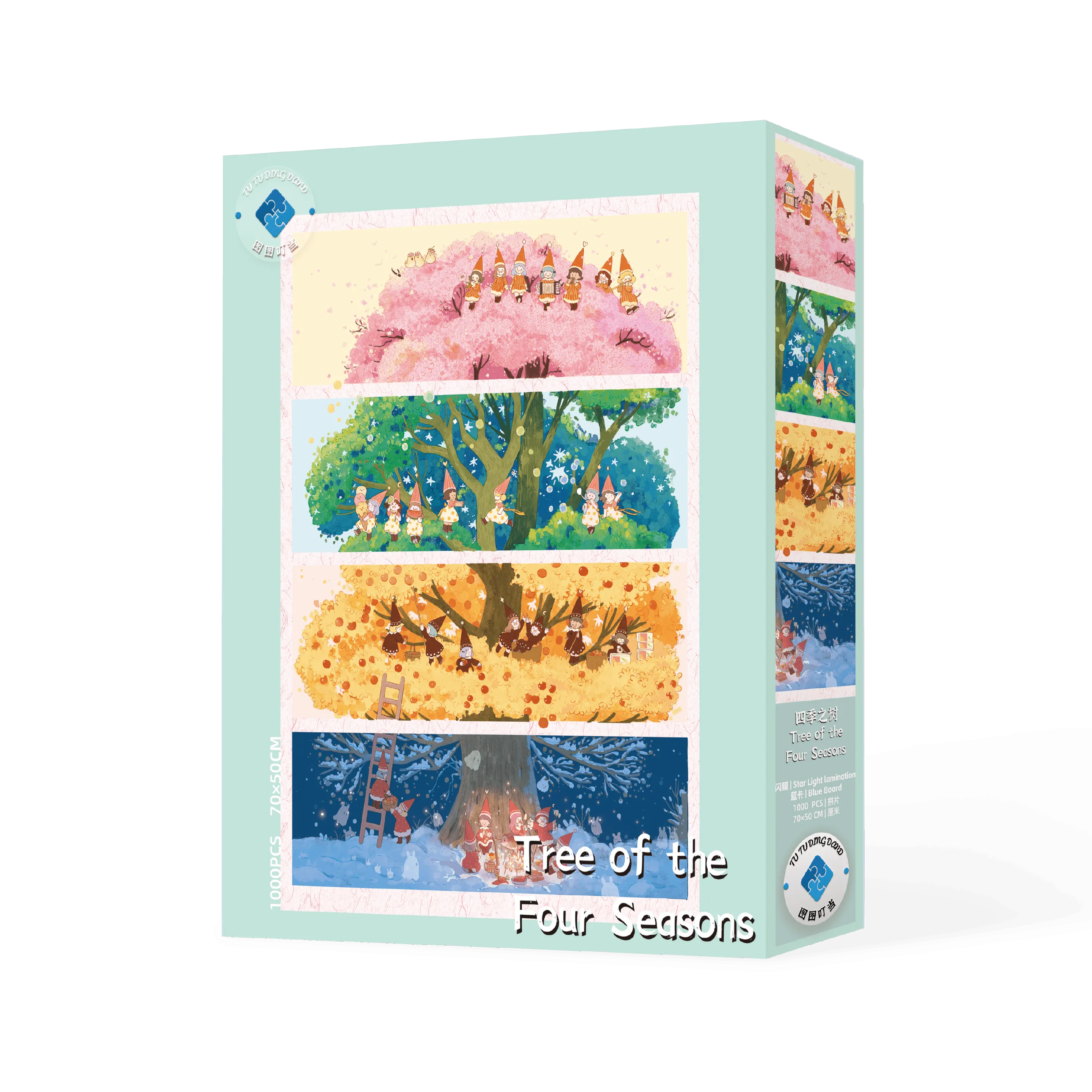 Four Seasons Tree Puzzle 1000 