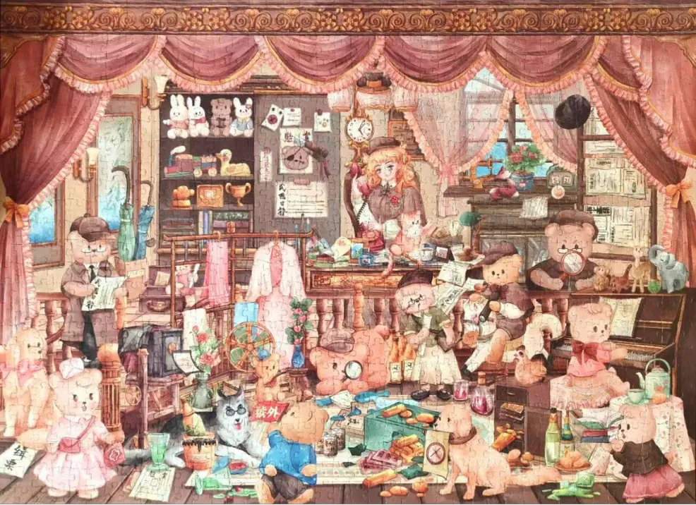 Tailor shop in the Republic Ch
